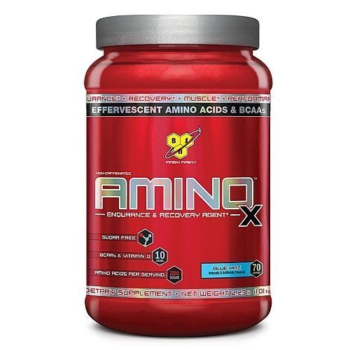BSN AMINO X 70 Servings BCAA Amino Acids Energy Focus BSN AMINO X 70 Servings BCAA Amino Acids Energy Focus