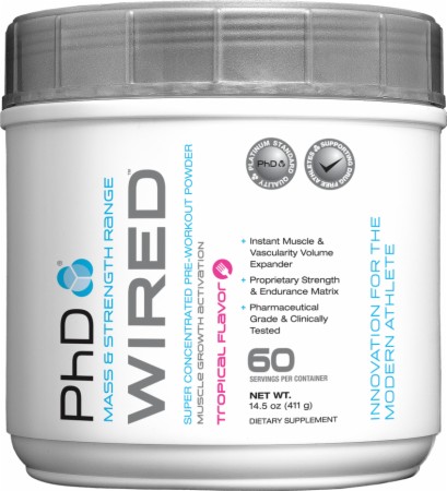 WIRED 60 SERVINGS, CHOOSE FLAVOR WIRED 60 SERVINGS, CHOOSE FLAVOR